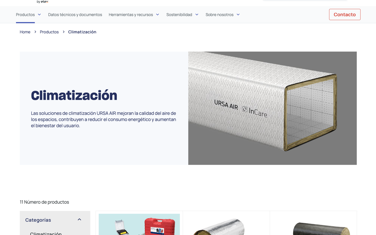 URSA lanza su nueva página web con imagen renovada y navegación mejorada