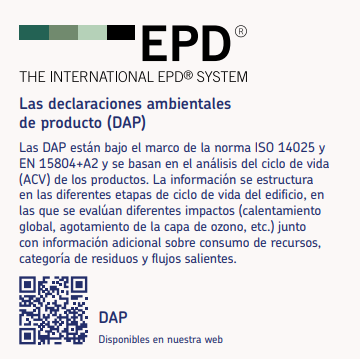 Declaración ambiental de producto (DAP)