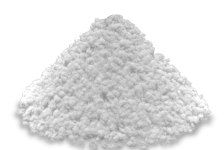 Lana Mineral blanca para insuflar