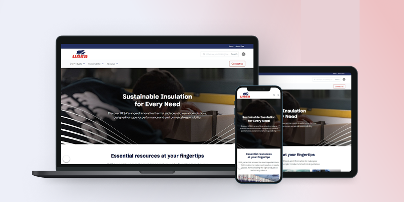 URSA lanza su nueva página web con imagen renovada y navegación mejorada